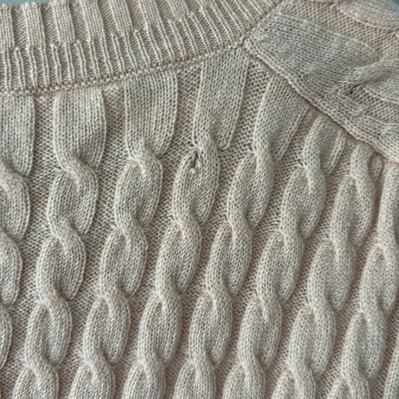 Lacoste Wool-Cashmere Cable Knit Sweater – Size 42 (Approx. M) - Picture 7 of 8